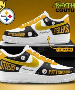 Pittsburgh Steelers Personalized Limited Edtion Air Force 1 Sneaker