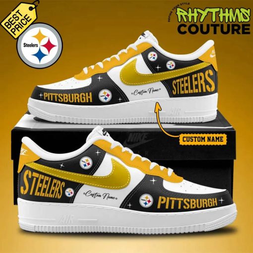 Pittsburgh Steelers Personalized Limited Edtion Air Force 1 Sneaker