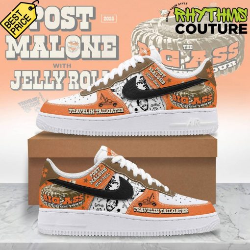 Post Malone x Jelly Roll The Big Ass Stadium Tour Air Force 1 Sneaker