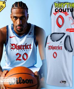 Powder Blue Washington Wizards Swingman City Edition Basketball Jersey