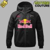 Red Bull League of Its Own T1 Black Windbreaker Outdoor Jacket