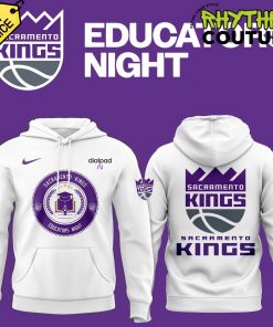 Sacramento Kings x Educators Night 2024 Limited Edition Hoodie