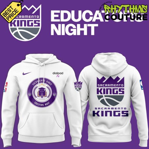 Sacramento Kings x Educators Night 2024 Limited Edition Hoodie