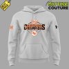 Sam Houston Bearkats RL Carriers New Orleans Bowl Champions Grey Hoodie