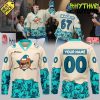 Minnesota Frost Teddy Bear Toss Special Edition White Hockey Jersey