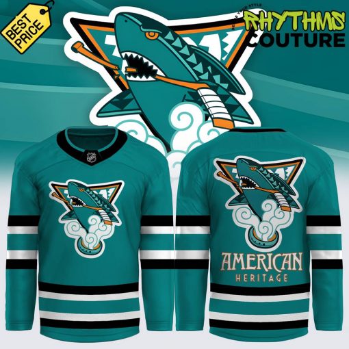 San Jose Sharks Native American Heritage Special Edition Jersey