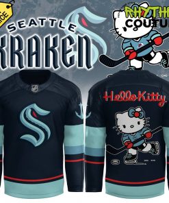 Seattle Kraken x Hello Kitty Special Edition Hockey Jersey