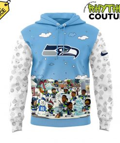 Seattle Seahawks Happy Holidays Hoodie