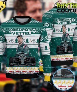 Sebastian Vettel Ugly Christmas Sweater