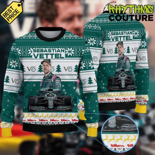 Sebastian Vettel Ugly Christmas Sweater