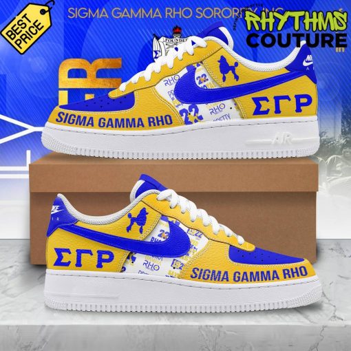 Sigma Gamma Rho Air Force 1 Sneaker