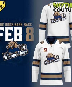 Sioux Falls Stampede Sioux Falls Wiener Dogs Hockey Jersey