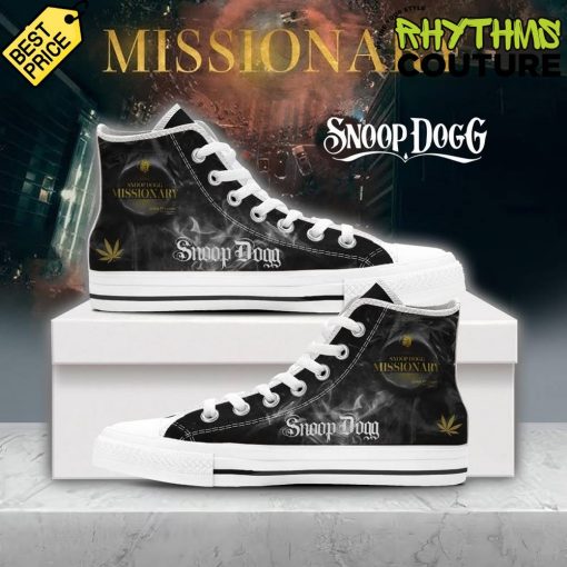 Snoop Dogg Missionary Gunz n Smoke High Top Canvas Shoes