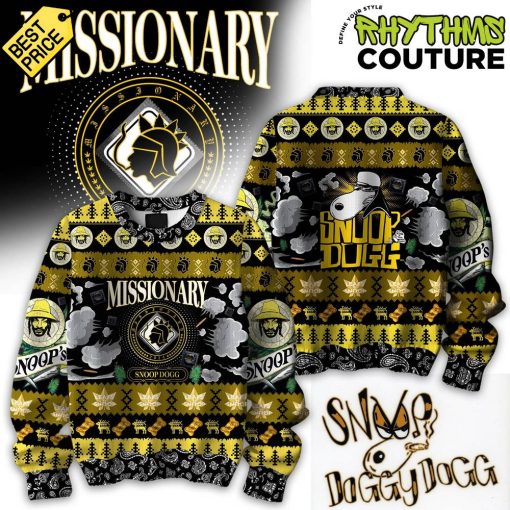 Snoop Dogg Missionary Ugly Christmas Sweater