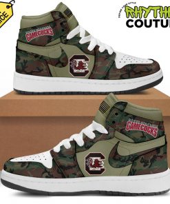 South Carolina Gamecocks Military Appreciation Camo Air Jordan 1 Sneaker