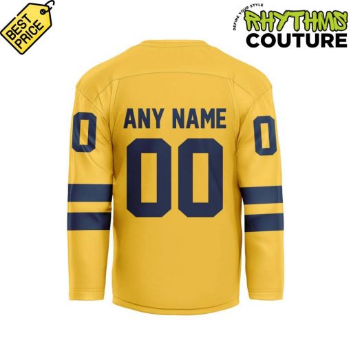 Sweden National Ice Hockey Team 4 Nations Face-Off 2025 Hockey Jersey