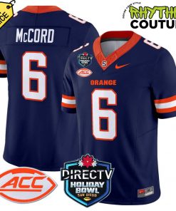 Syracuse Orange 2025 Holiday Bowl Special Edition Football Jersey