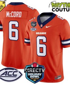 Syracuse Orange 2025 Holiday Bowl Special Edition Football Jersey