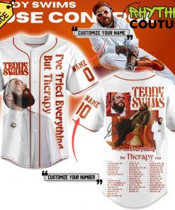 Teddy Swims I’ve Tried Everything But Therapy Tour Baseball Jersey