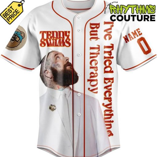 Teddy Swims I’ve Tried Everything But Therapy Tour Baseball Jersey