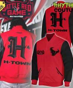 Texas Houston Battle Red Game Special Edition Bomber Jacket