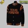 Texas Longhorns Texas Forever Black Bomber Jacket