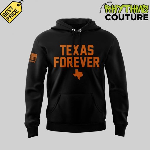 Texas Longhorns Texas Forever Black Hoodie