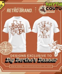 Texas Longhorns x Big Bertha’s Bazaar White Tee