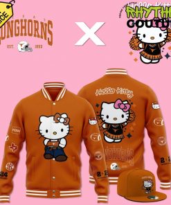 Texas Longhorns x Hello Kitty Limited Edition Baseball Jacket