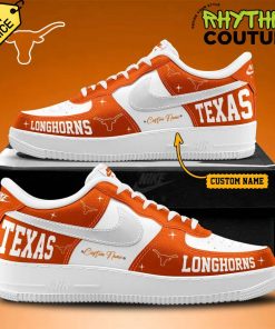 Texas Longhorns Personalized Limited Edtion Air Force 1 Sneaker