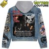 The Black Crowes Happiness Bastards Tour Hooded Denim Jacket