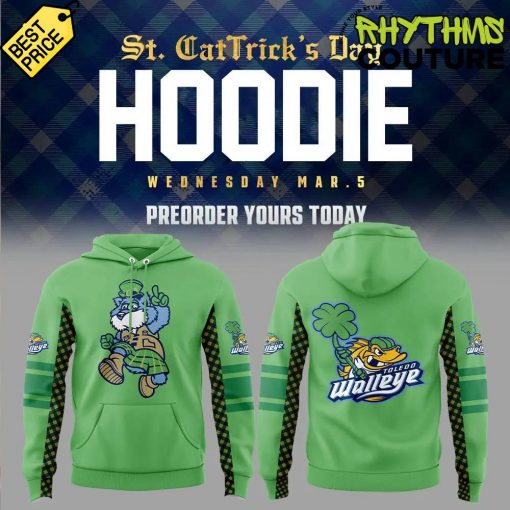 Toledo Walleye St. Patricks Day Special Edition Hoodie