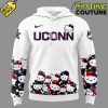 UConn Huskies Basketball x Hello Kitty Special Edition White Hoodie