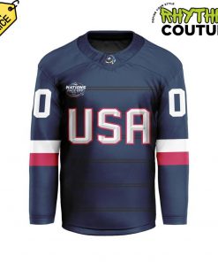 USA Hockey Home 4 Nations Face-Off 2025 Hockey Jersey