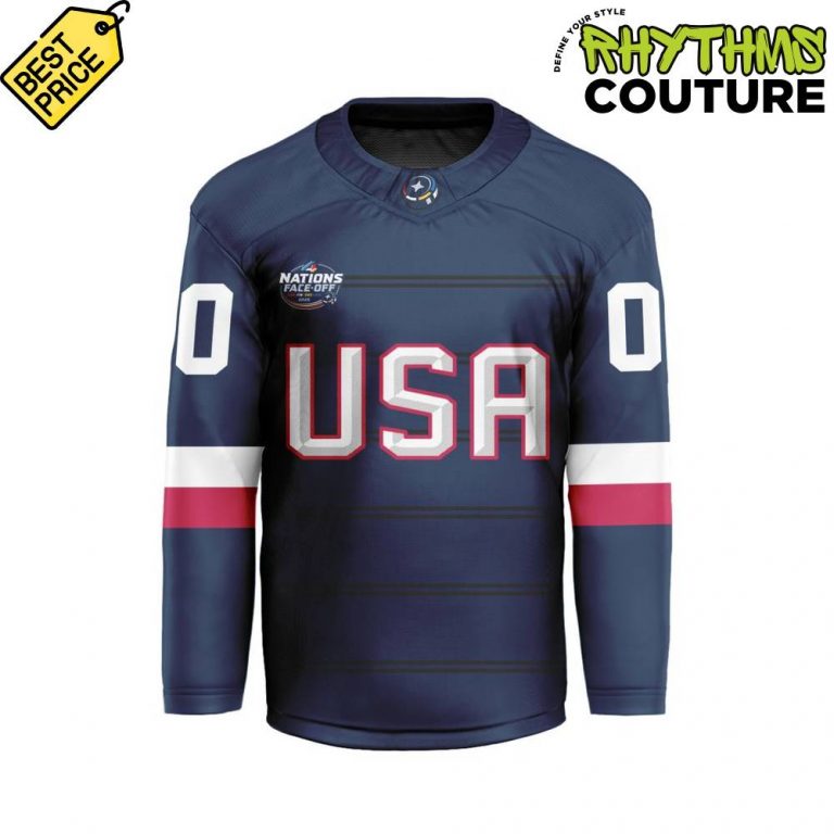 USA Hockey Home 4 Nations FaceOff 2025 Hockey Jersey Rhythmscouture