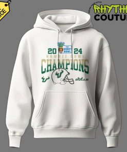 USF Bulls 2024 Hawaii Bowl Champions White Hoodie