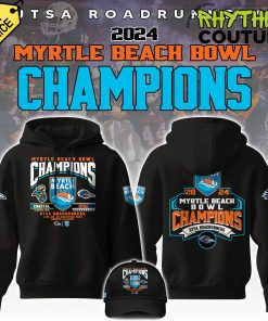 UTSA Roadrunners Myrtle Beach Bowl Champions Black Hoodie