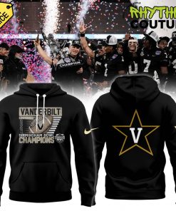 Vanderbilt Commodores 2024 Birmingham Bowl Champions Hoodie