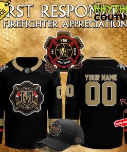 Vegas Golden Knights First Responders Firefighter Appreciation Hockey Jersey