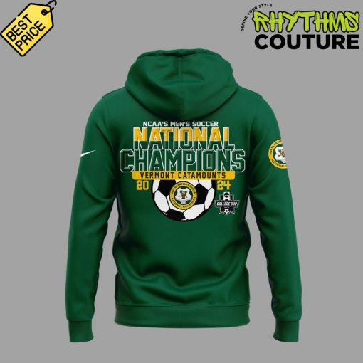 Vermont Catamounts Men’s Soccer 2024 College Cup National Champions Hoodie