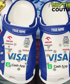 Visa Cash App Racing Team Personalized Crocs Shoes