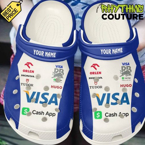 Visa Cash App Racing Team Personalized Crocs Shoes