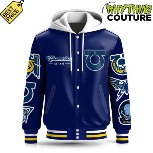 Warhammer 40K Courage And Honour Hooded Baseball Jacket