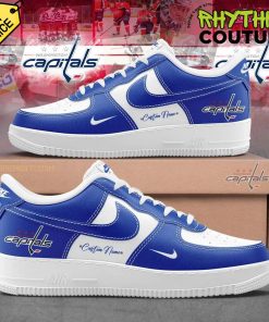 Washington Capitals Personalized Limited Edtion Air Force 1 Sneaker