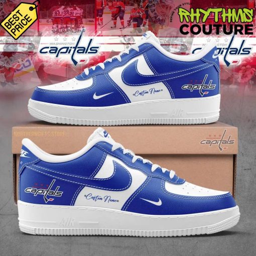 Washington Capitals Personalized Limited Edtion Air Force 1 Sneaker