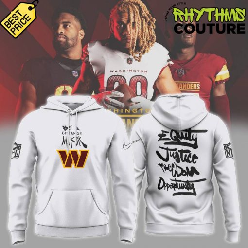 Washington Commanders Be A Change Maker NFL Hoodie