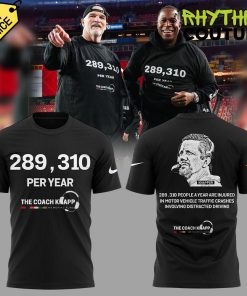 Washington Commanders Coach Knapps Memorial Fund Black Tee