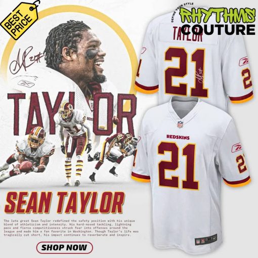 Washington Commanders Sean Taylor Signature Limited Edition Jersey