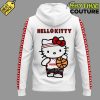 Wisconsin Badgers Basketball x Hello Kitty Special Edition White Hoodie