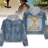 The Black Crowes Happiness Bastards Tour Hooded Denim Jacket